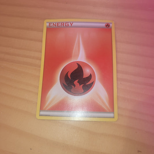 Pokemon 2013 Deck Exclusives Basic Fire Energy